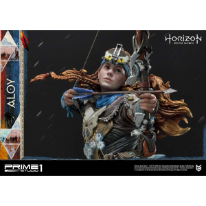 Horizon Zero Dawn Statue 1/4 Aloy Shield Weaver Armor Set 70 cm
